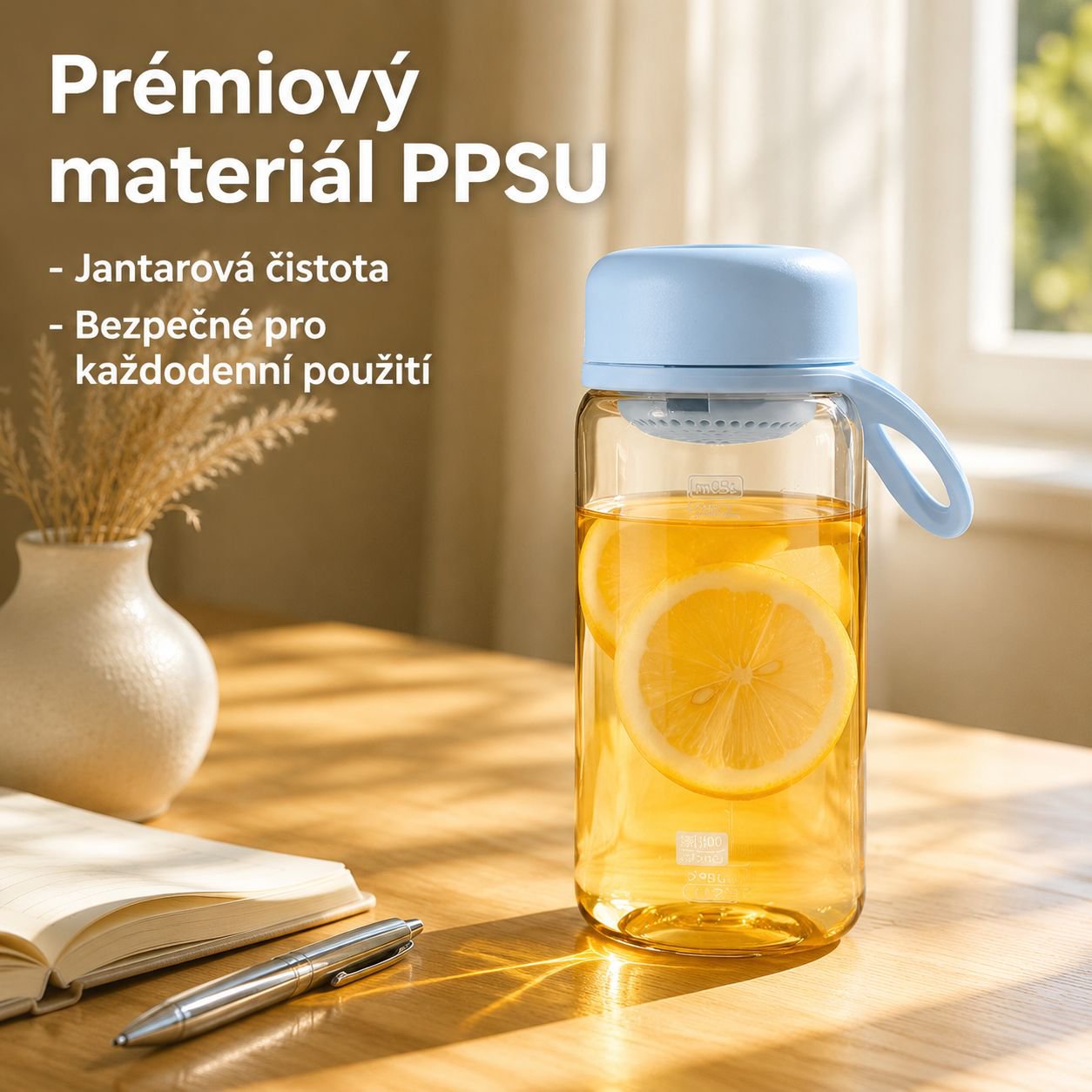 Protékající studentská láhev