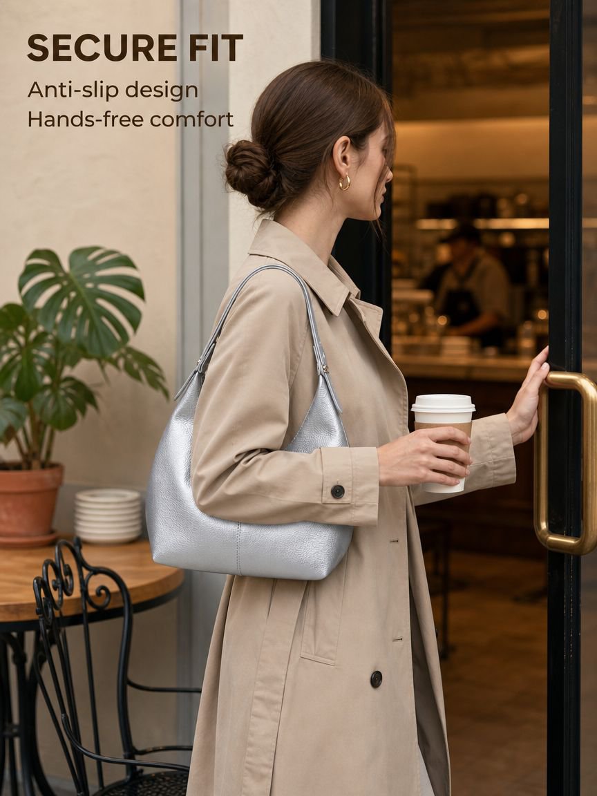 Fashion Casual Women's Bag New Underarm Dumpling Bag