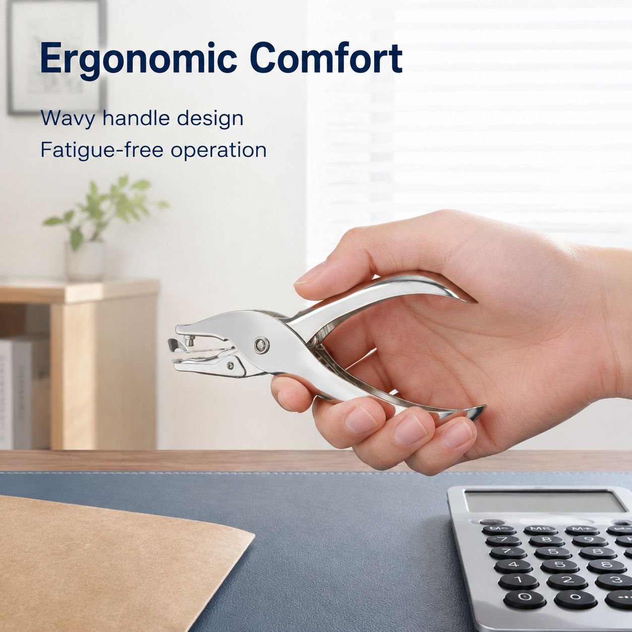 Handheld Multi-Purpose Hole Punch Pliers (6mm/3mm), Boxed, Factory Direct