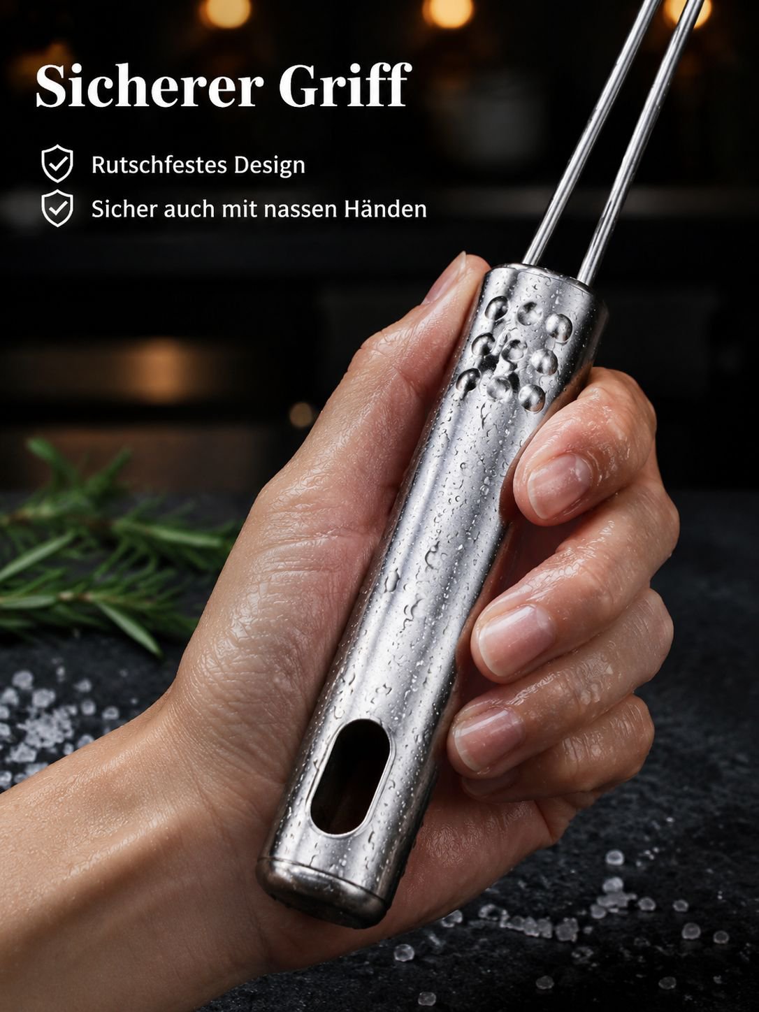 Multifunktionaler Sieblöffel für Küche