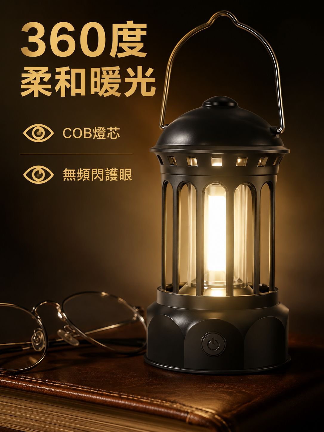 氛圍擺件護眼露營燈