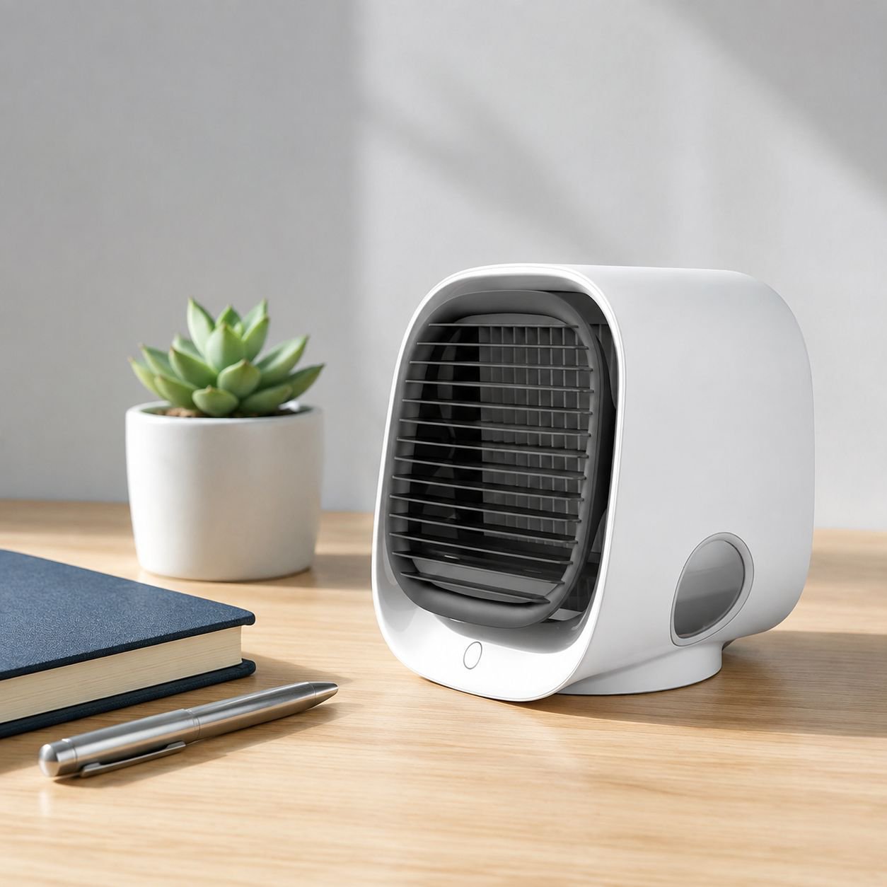 Wiederaufladbarer wassergekühlter Ventilator für Zuhause und Büro