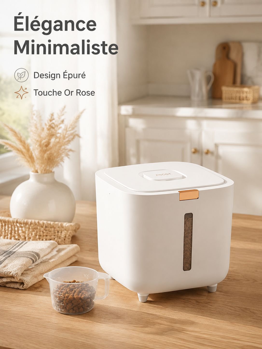 Conteneur hermétique pour aliments pour chiens