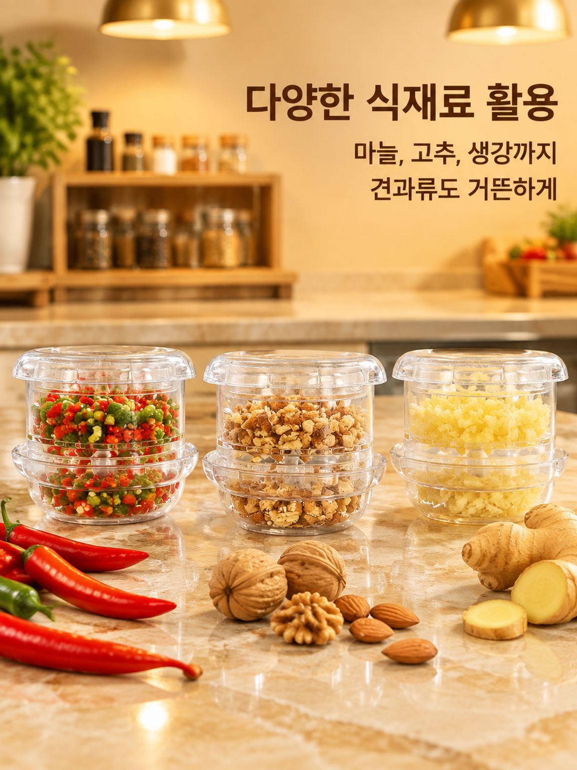 다기능 회전 마늘 분쇄기