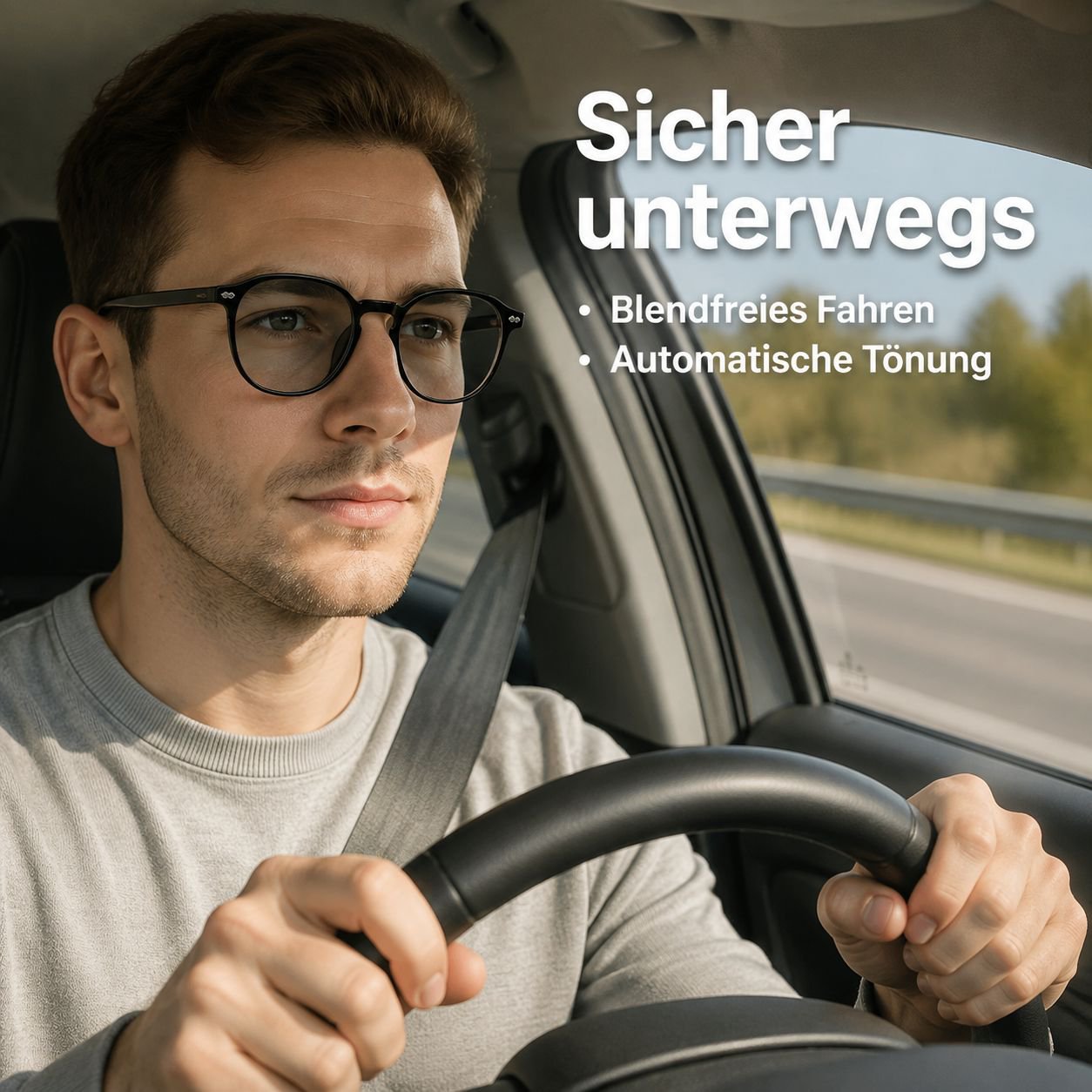 Photochrome Lesebrille für Nah- und Fernsicht