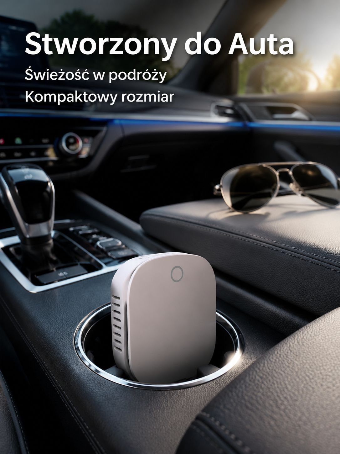 Samochodowy oczyszczacz powietrza USB akumulator łazienkowy dezynfekcja powietrza w pomieszczeniach 