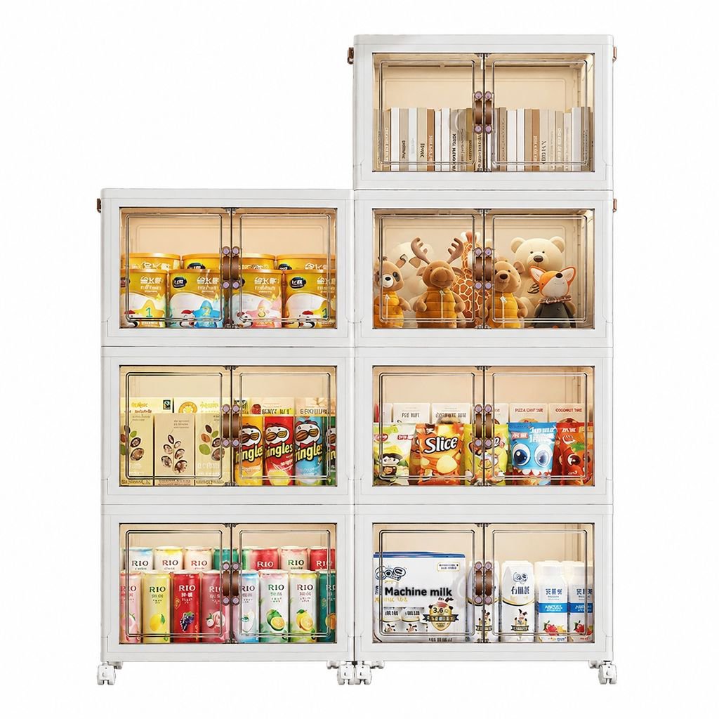 Armario plegable multifuncional de almacenamiento
