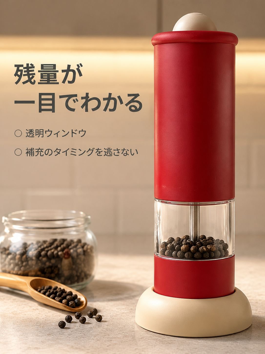 電動調味料グラインダー