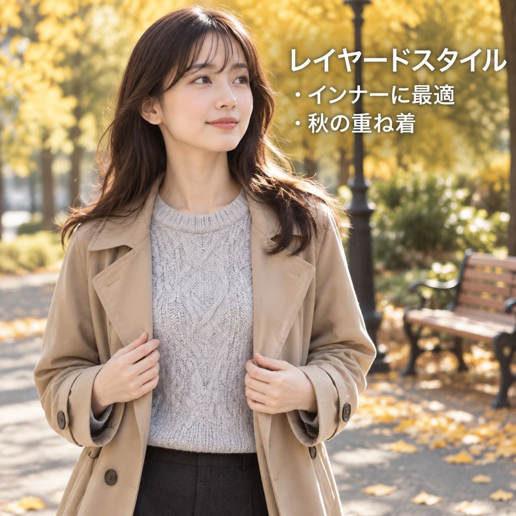 女性用・活用度が高いルーズフィットクルーネックプルオーバーセーター