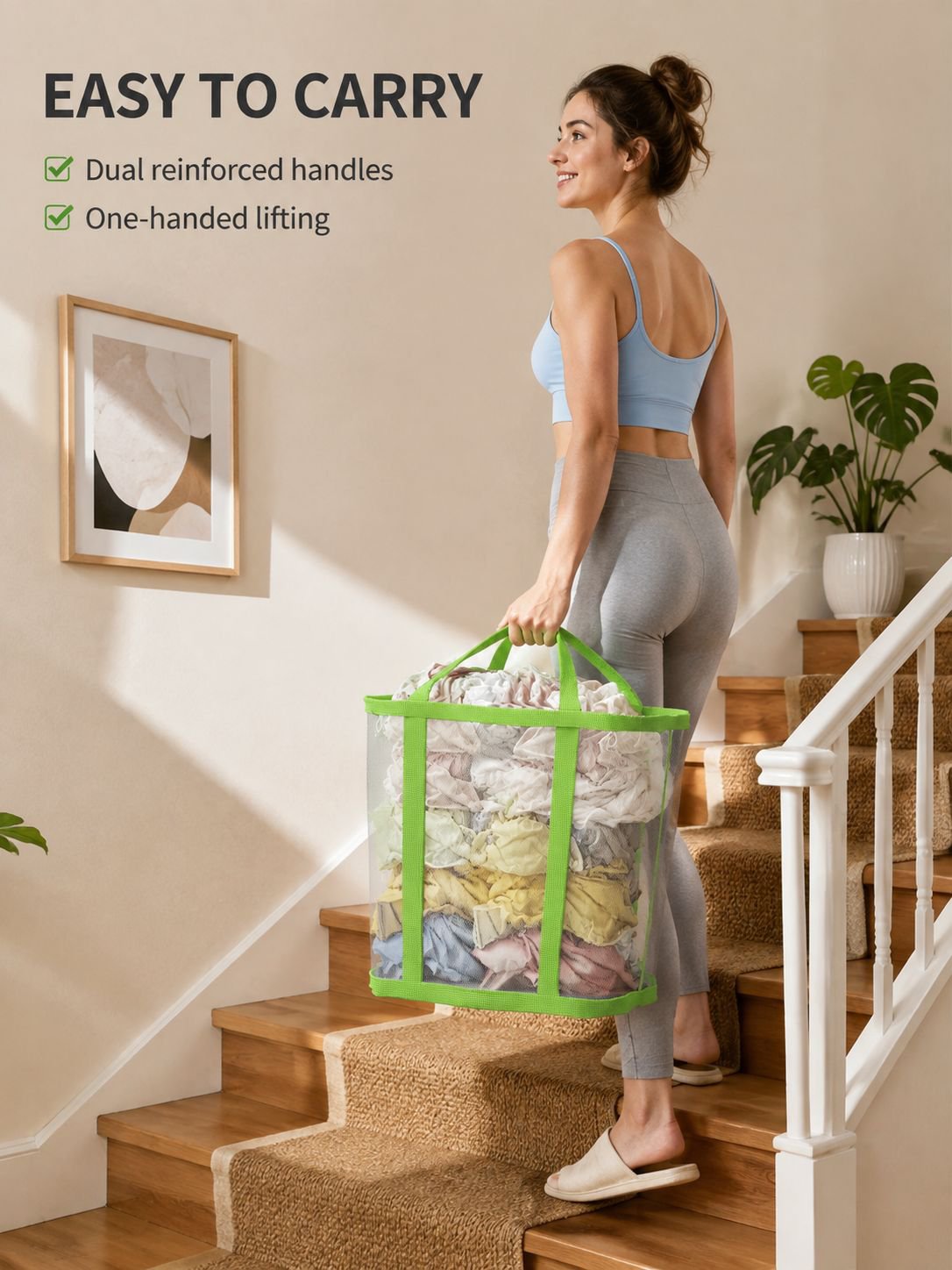 Foldable Laundry Basket Storage