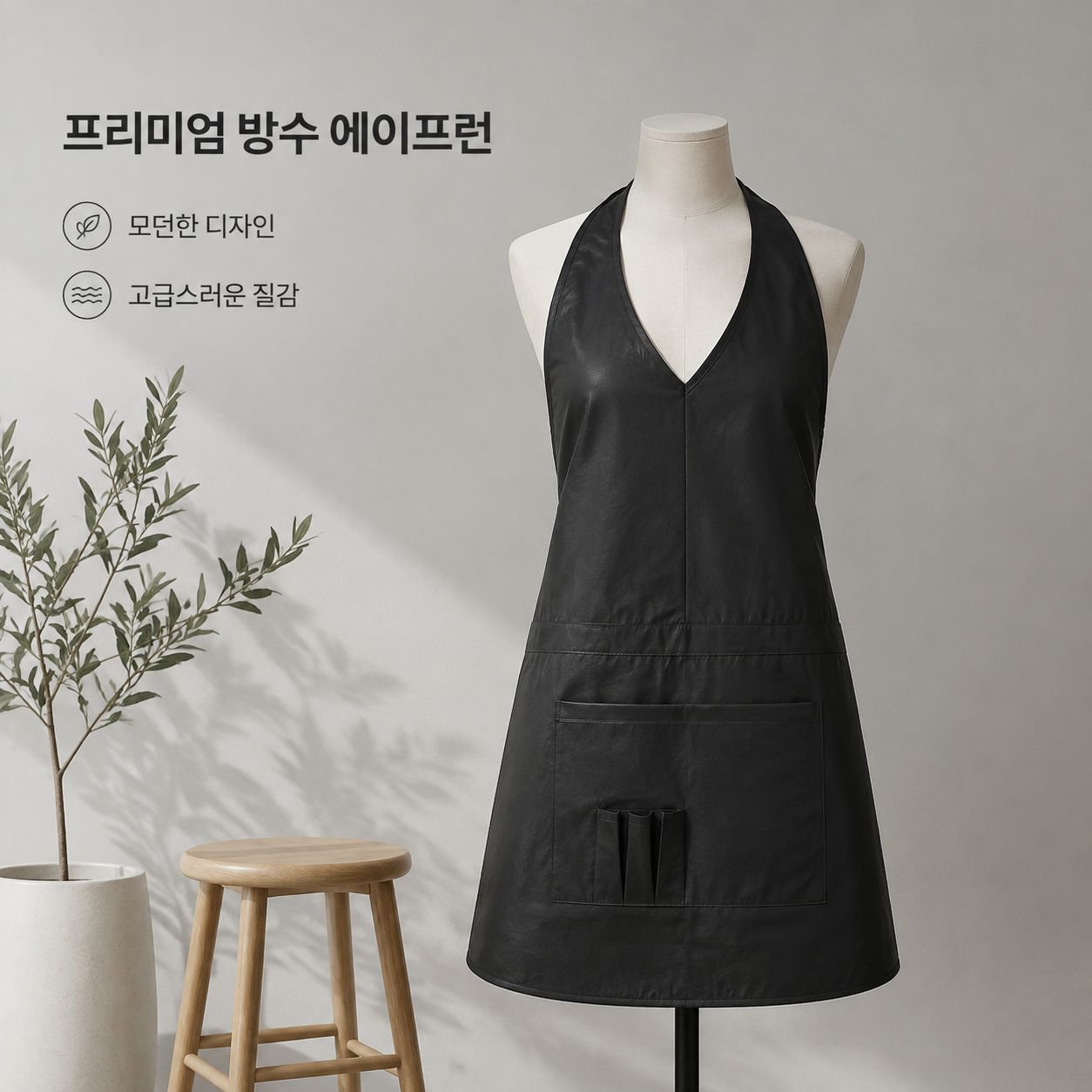 방수 및 방유 앞치마