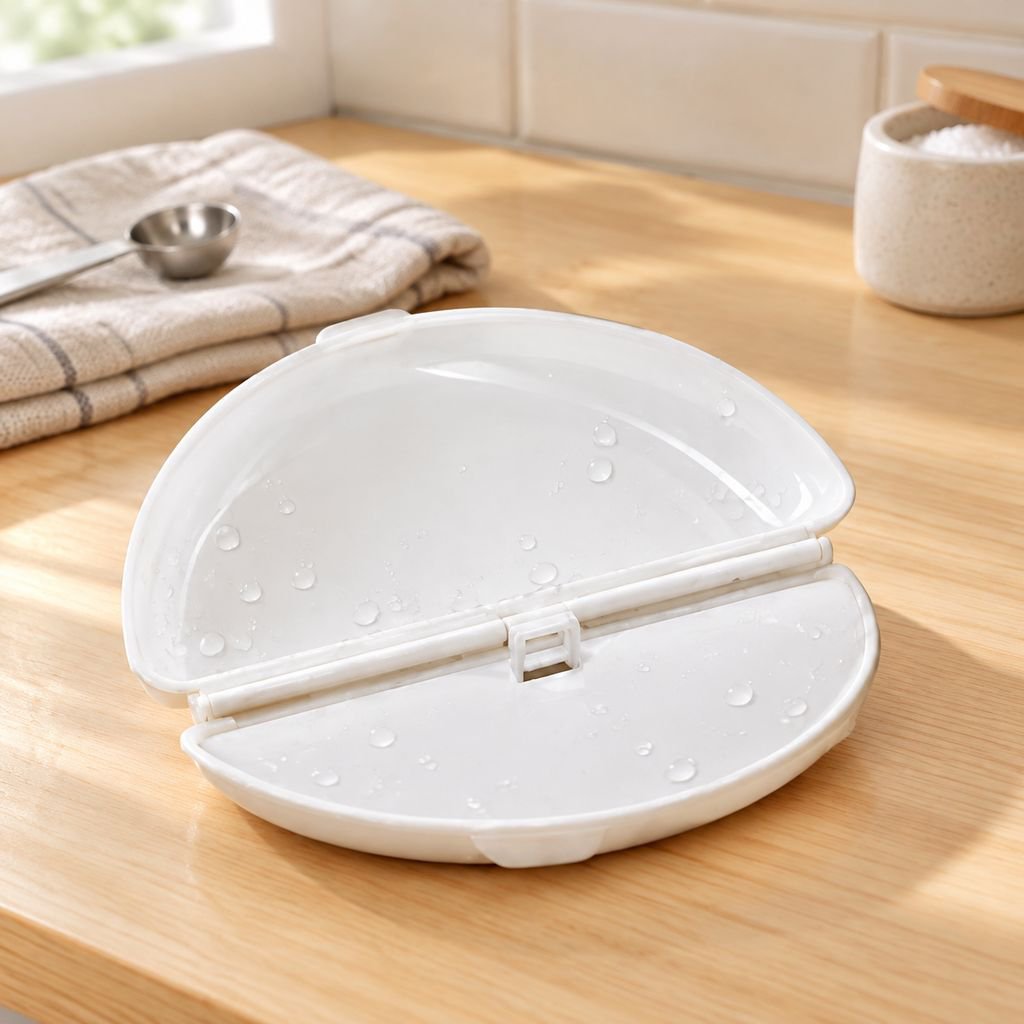 電子レンジ用卵調理器 オールインワン卵調理器 プラスチック製 簡単・スピーディーな朝食マシン