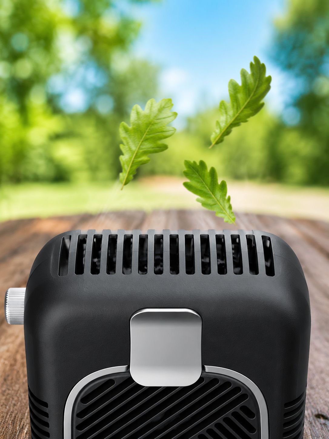 Portable Waist-Mounted Fan