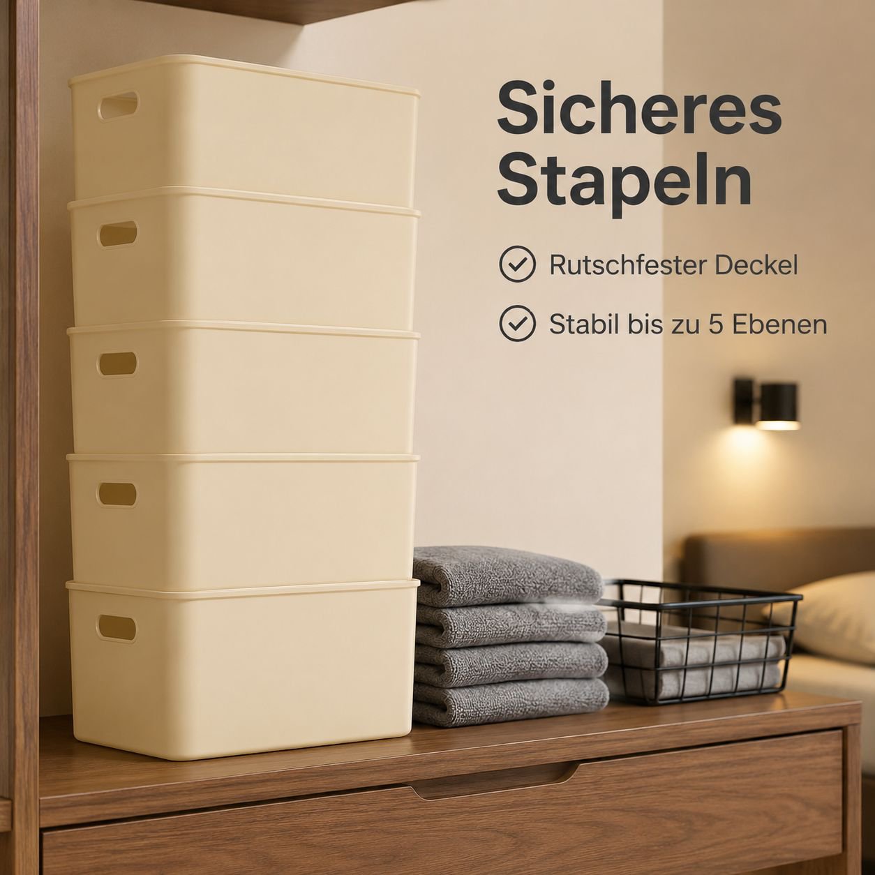 Aufbewahrungsbox mit Deckel