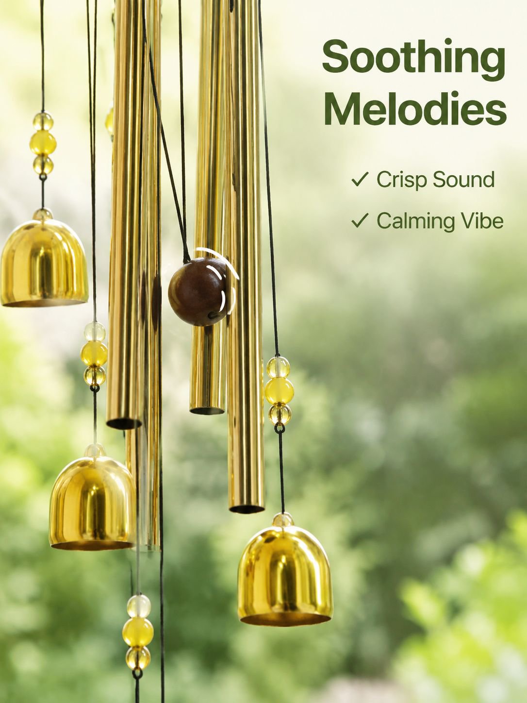 Alloy wind chime decoration