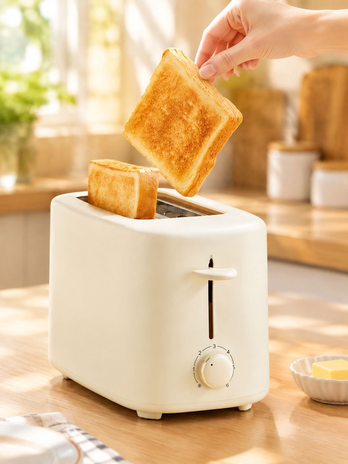 Toaster Leichtes Frühstücksgerät