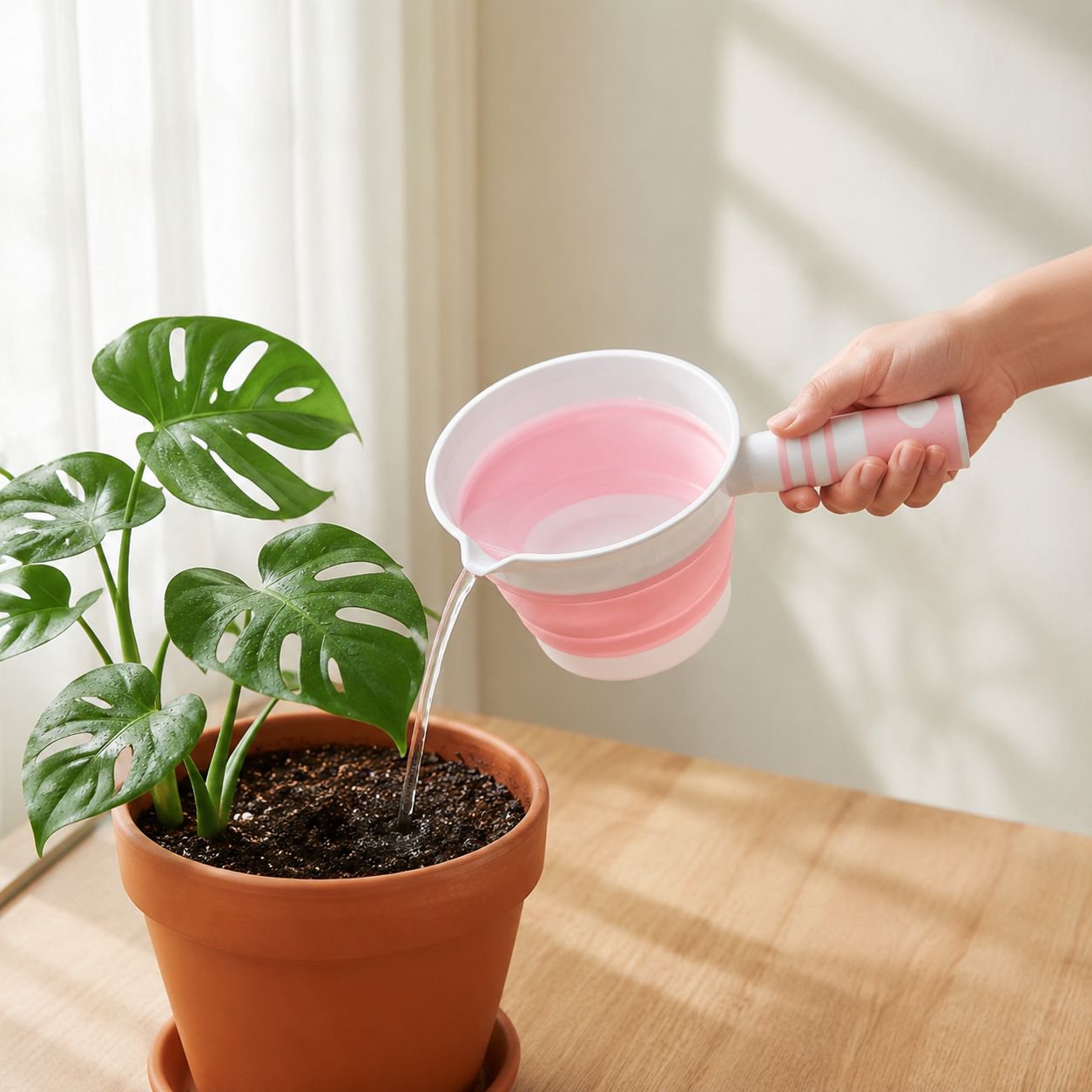 Foldable Multifunctional Hanging Silicone Ladle