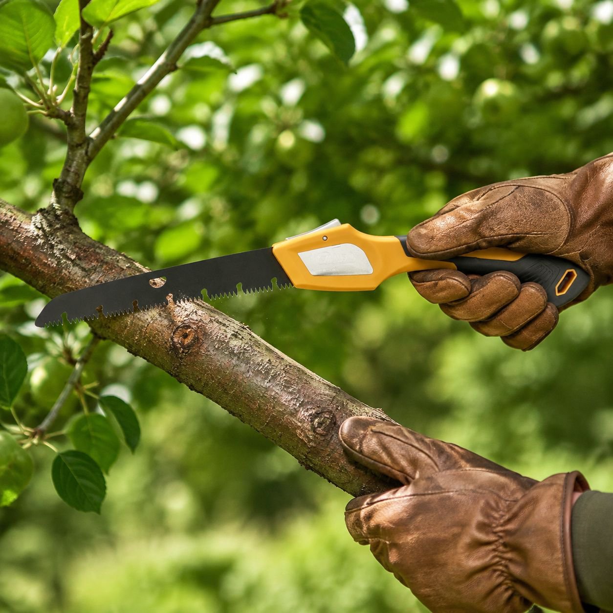 Kleine Hand-Holzsäge, geeignet für Gartenarbeit und Holzschnitt