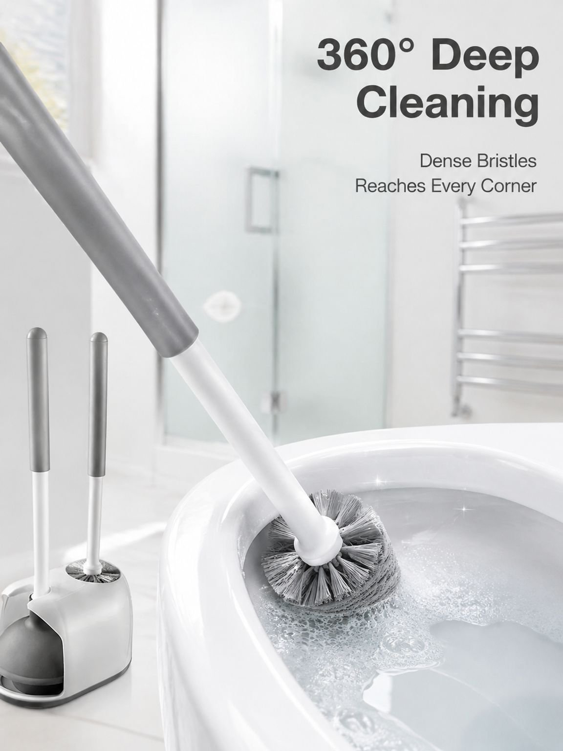 Household Toilet Cleaning Tool Kit