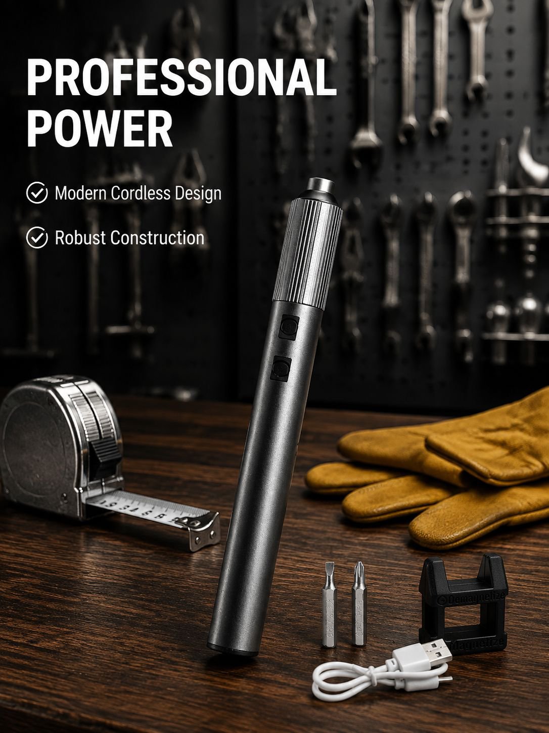 Rechargeable Large Capacity Long Lasting Home Use Screwdriver