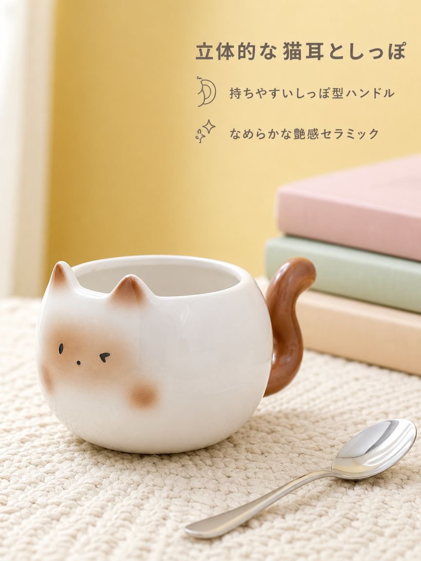 シャム猫のコーヒーカップ