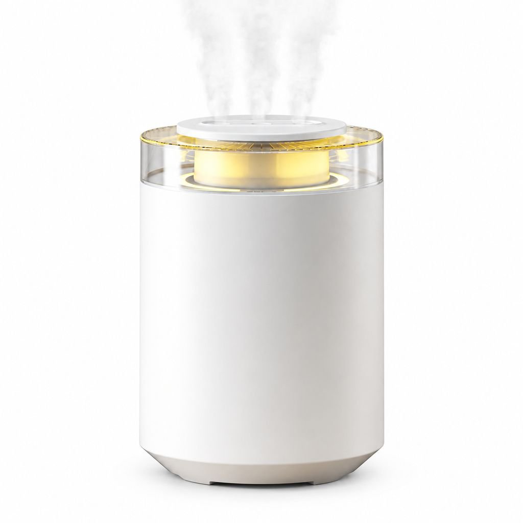 휴대용 대용량 가습기 무소음 야간등 책상용 가습기