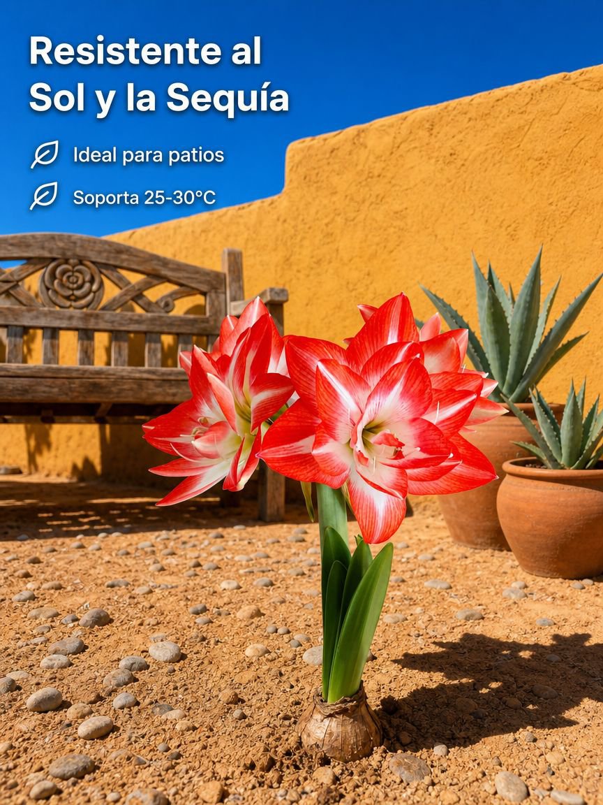 Bulbos de flores dobles de amaryllis