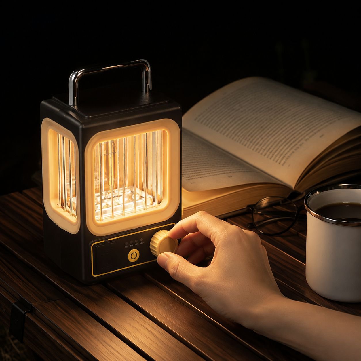 Multifunctional Solar Hanging Work Light for Garden and Camping