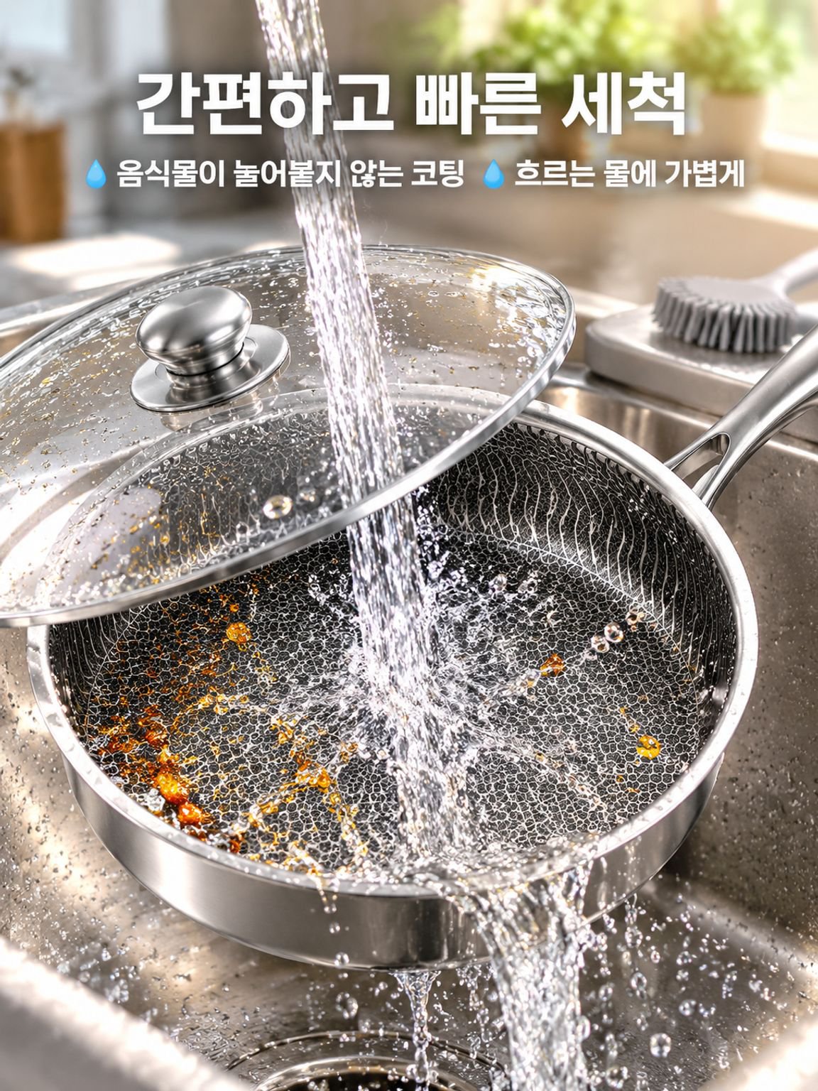 붙지 않는 프라이팬