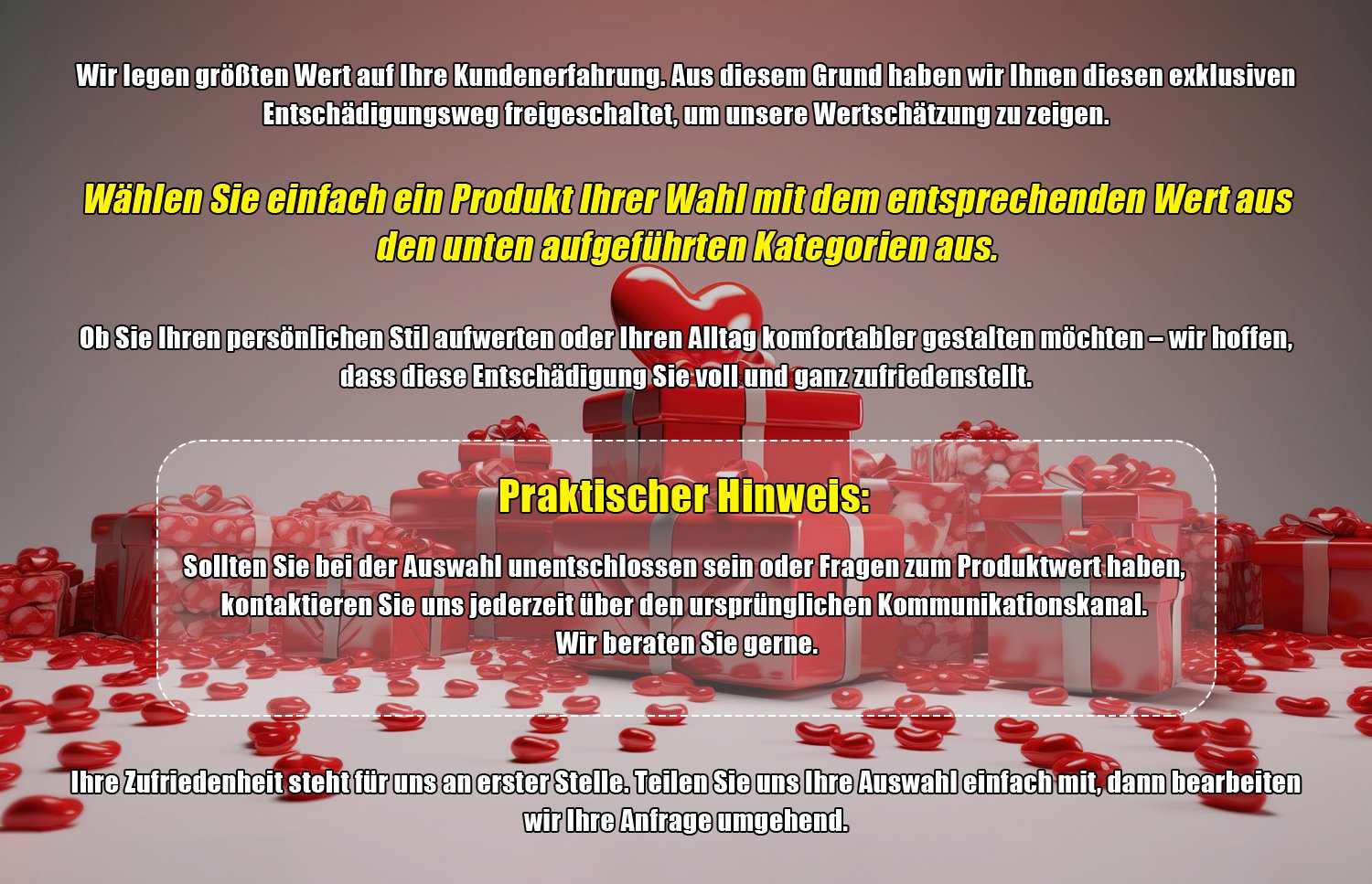 Wiedergutmachen | Die neue frische Wahl