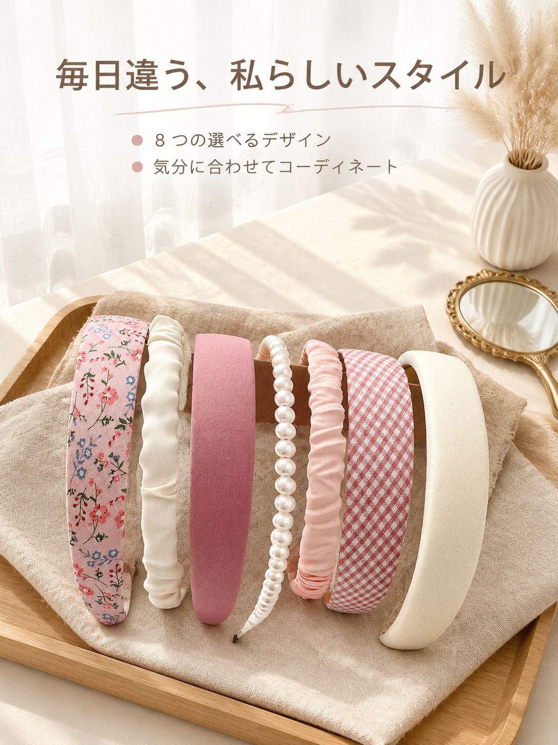 洗顔用ヘアバンド