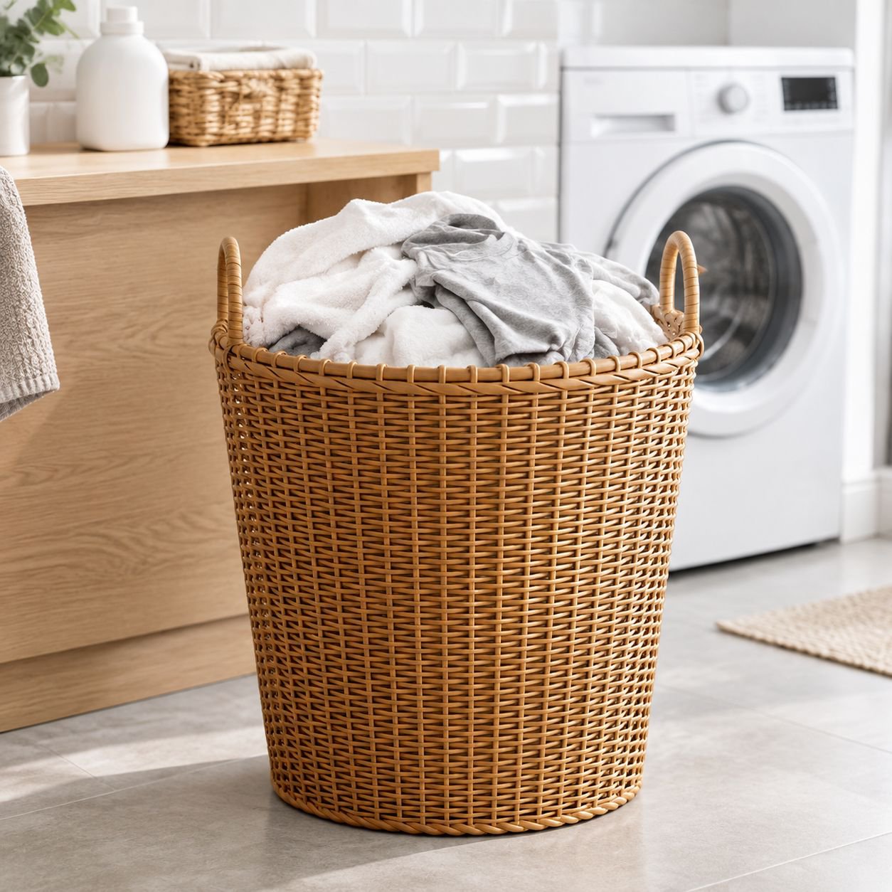 Luxurious Home Laundry Storage Basket