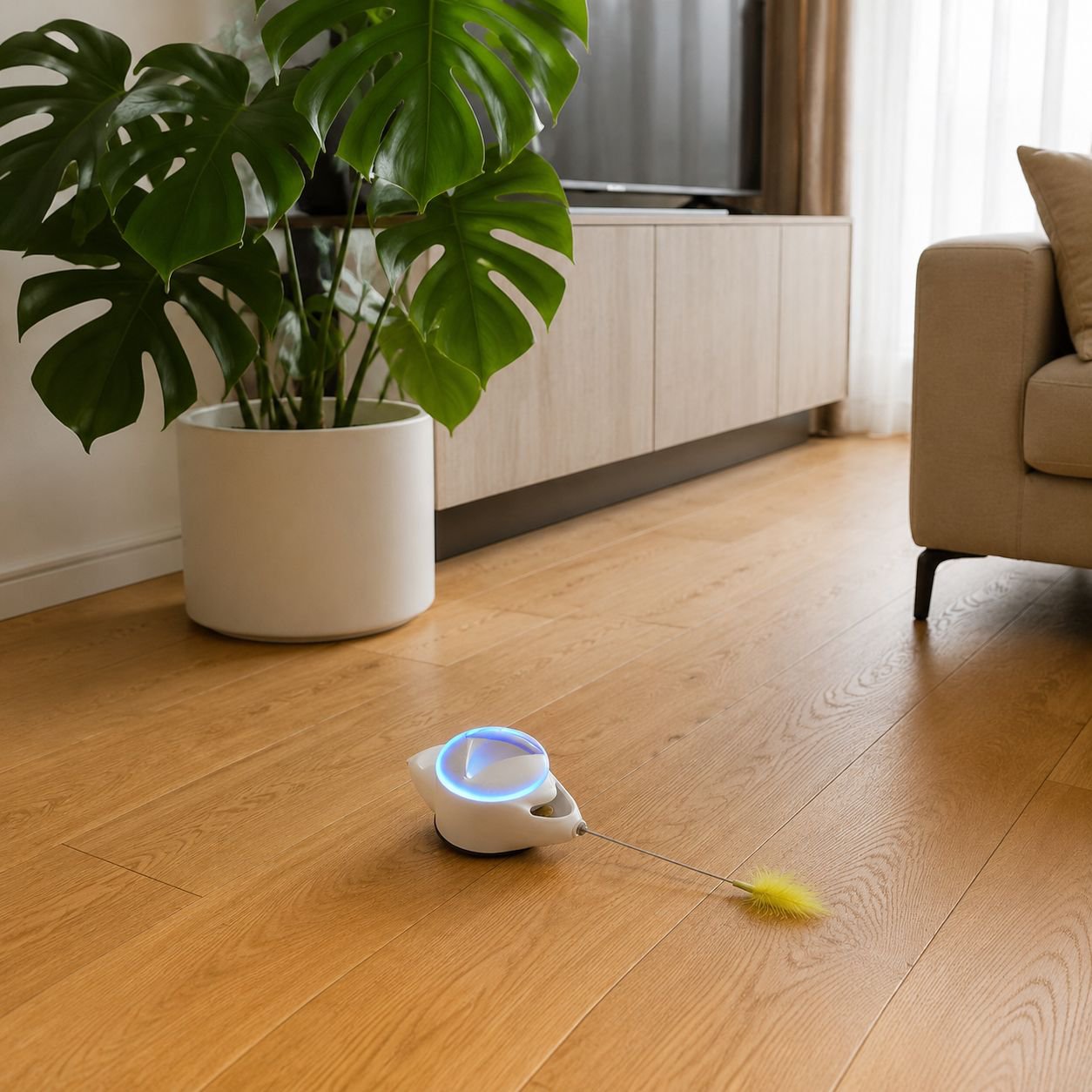 Intelligentes interaktives Katzenspielzeug