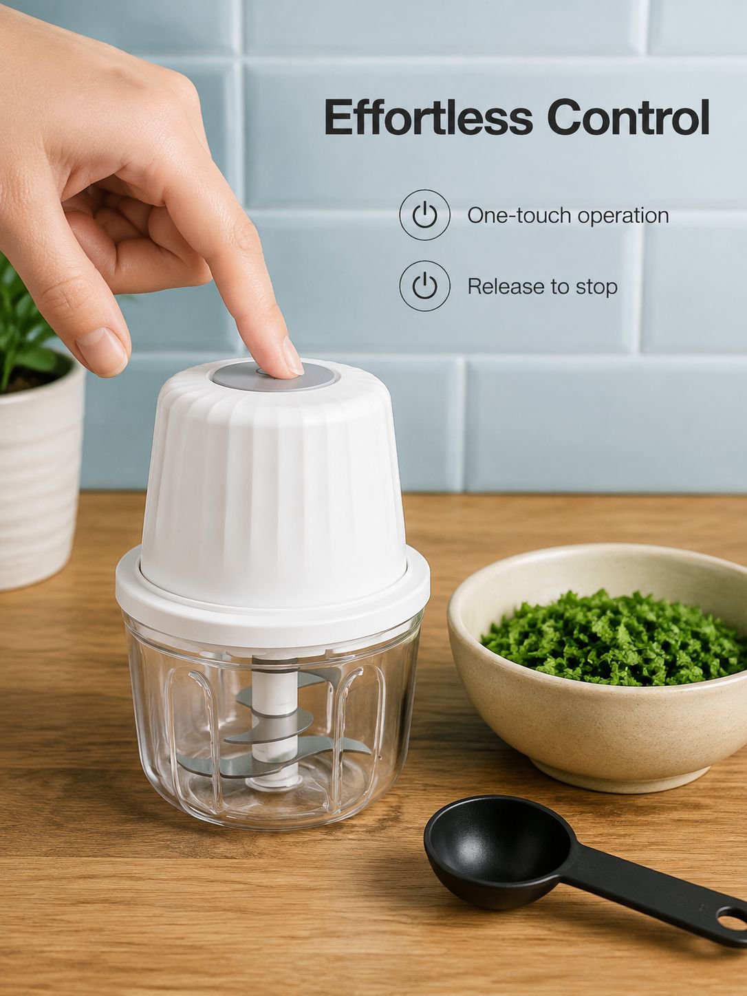 Cordless Mini Garlic Chopper