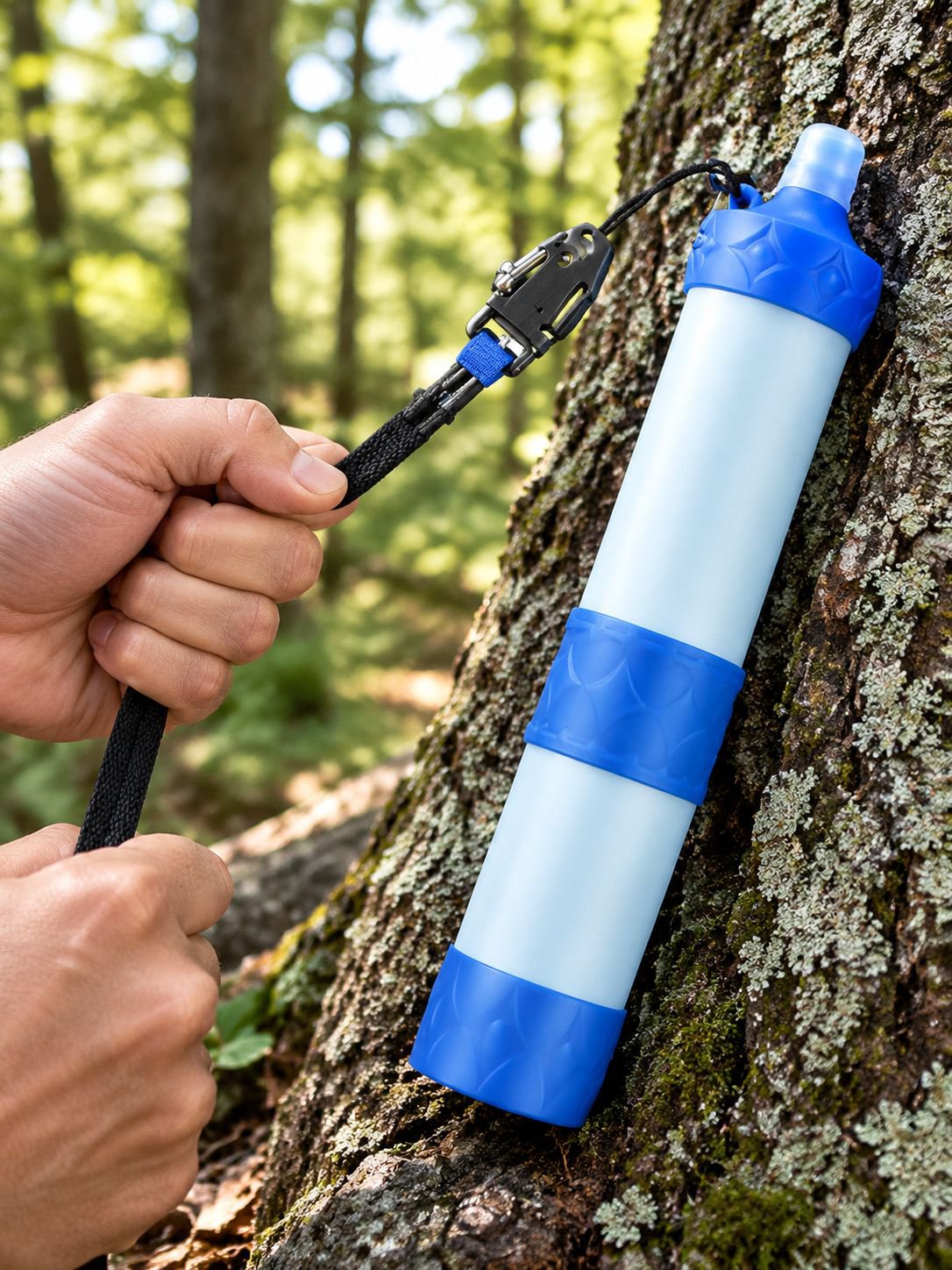 Accessoire de filtration d’eau indispensable pour randonneurs