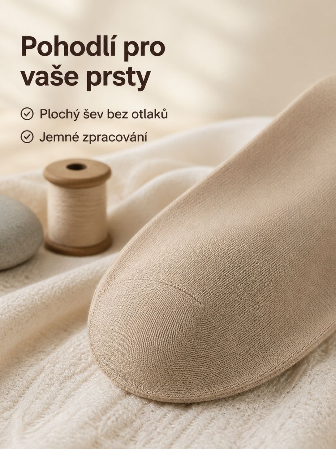 Pánské tenké středně vysoké ponožky