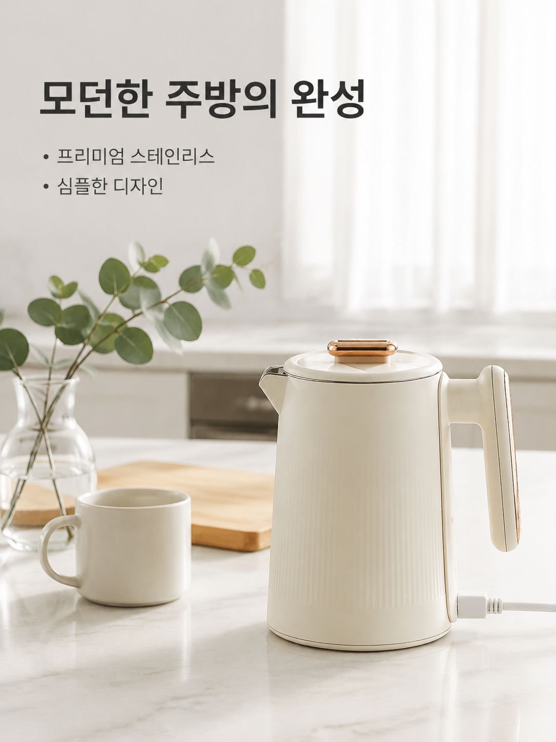 스테인리스 스틸 전기 주전자