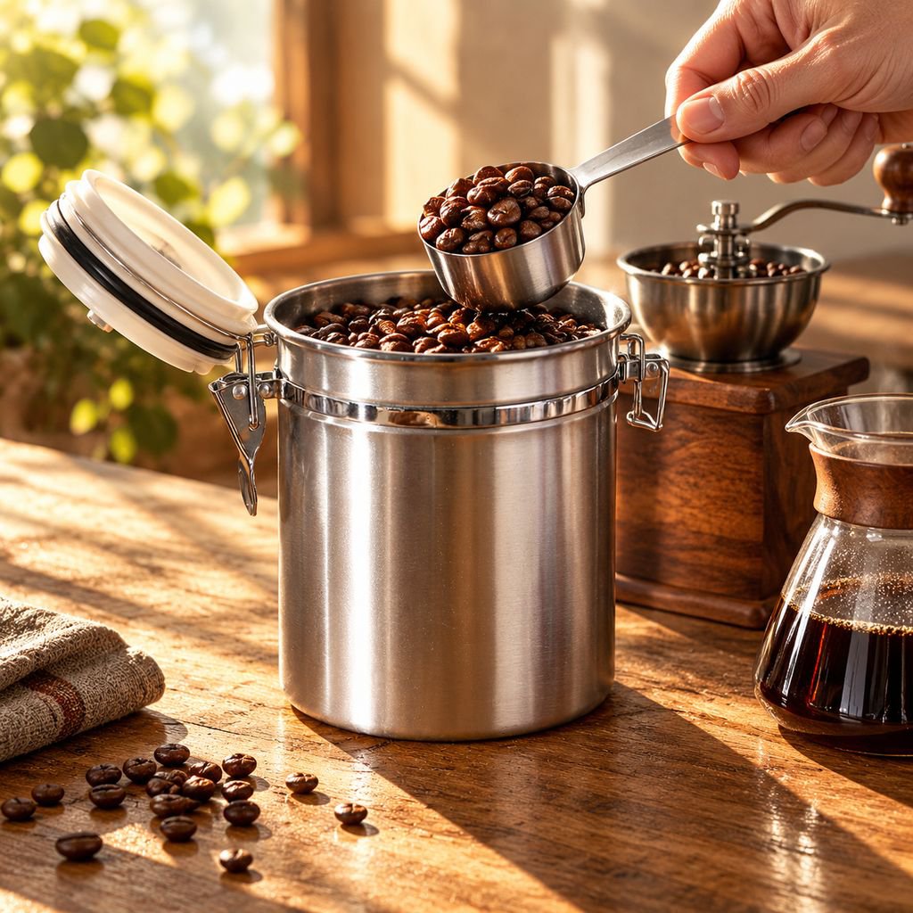 Tarro hermético de almacenamiento para cocina