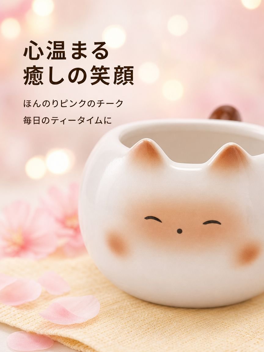 シャム猫のコーヒーカップ