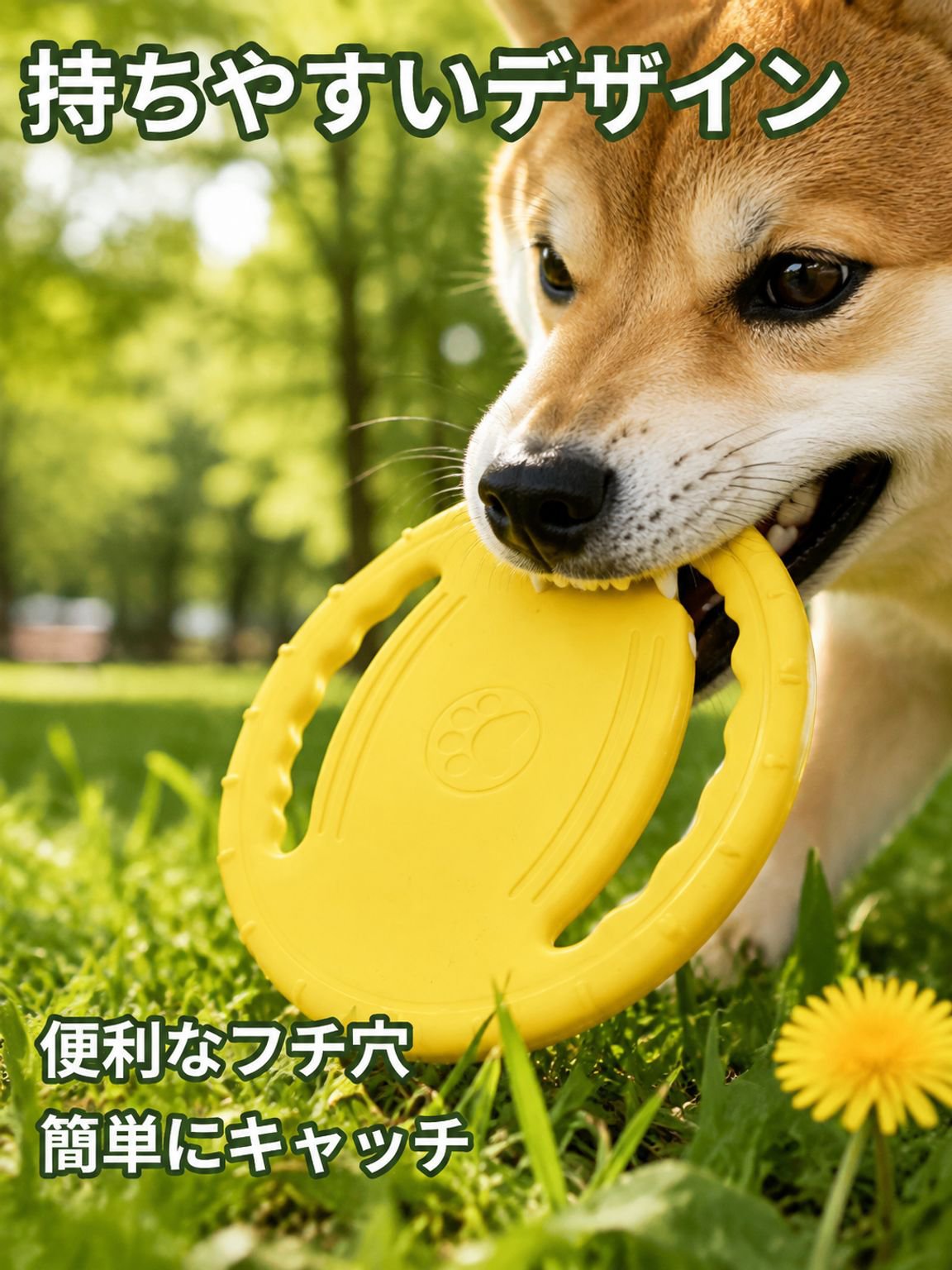 ペット用フォームフリスビー