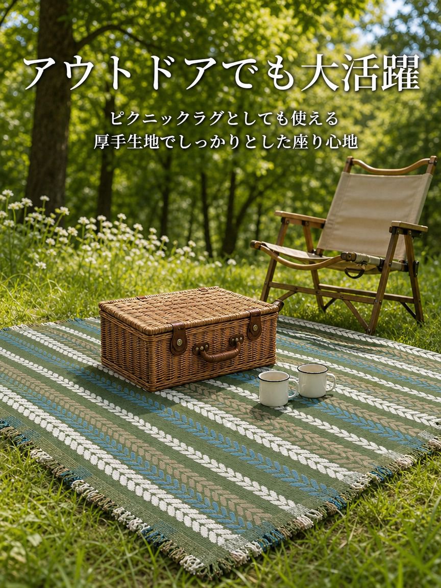 レトロスタイルソファカバー