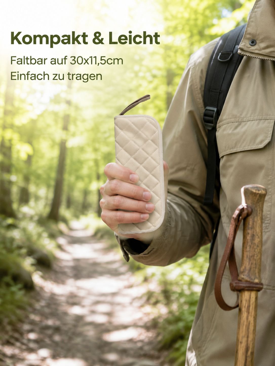 Leichter Klapphocker, tragbarer Klapphocker, tragbarer Outdoor-Hocker für Camping