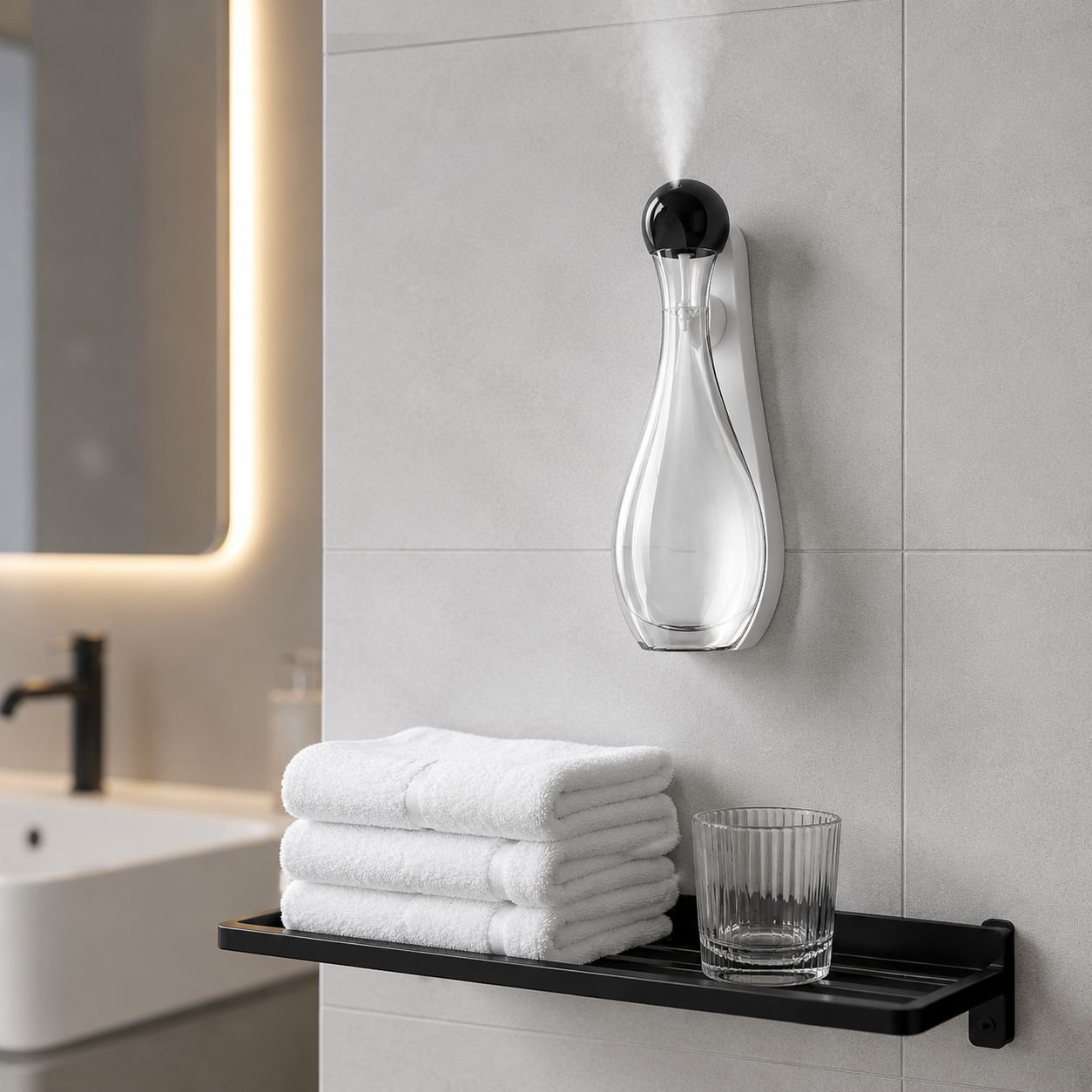 Smart Home Aromatherapy Sprayer Bathroom Air Freshener Machine