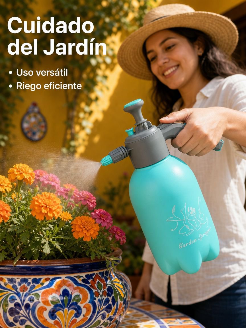 Thickened spray kettle for gardening and disinfection