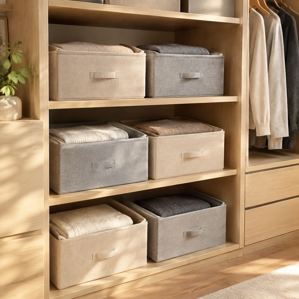Stauraum im Schlafzimmer