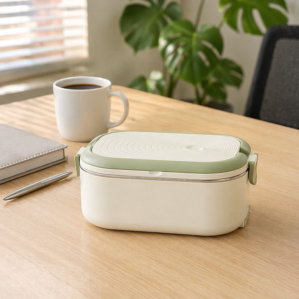 Plug-in Portable Lunch Box with Heating and Insulation
