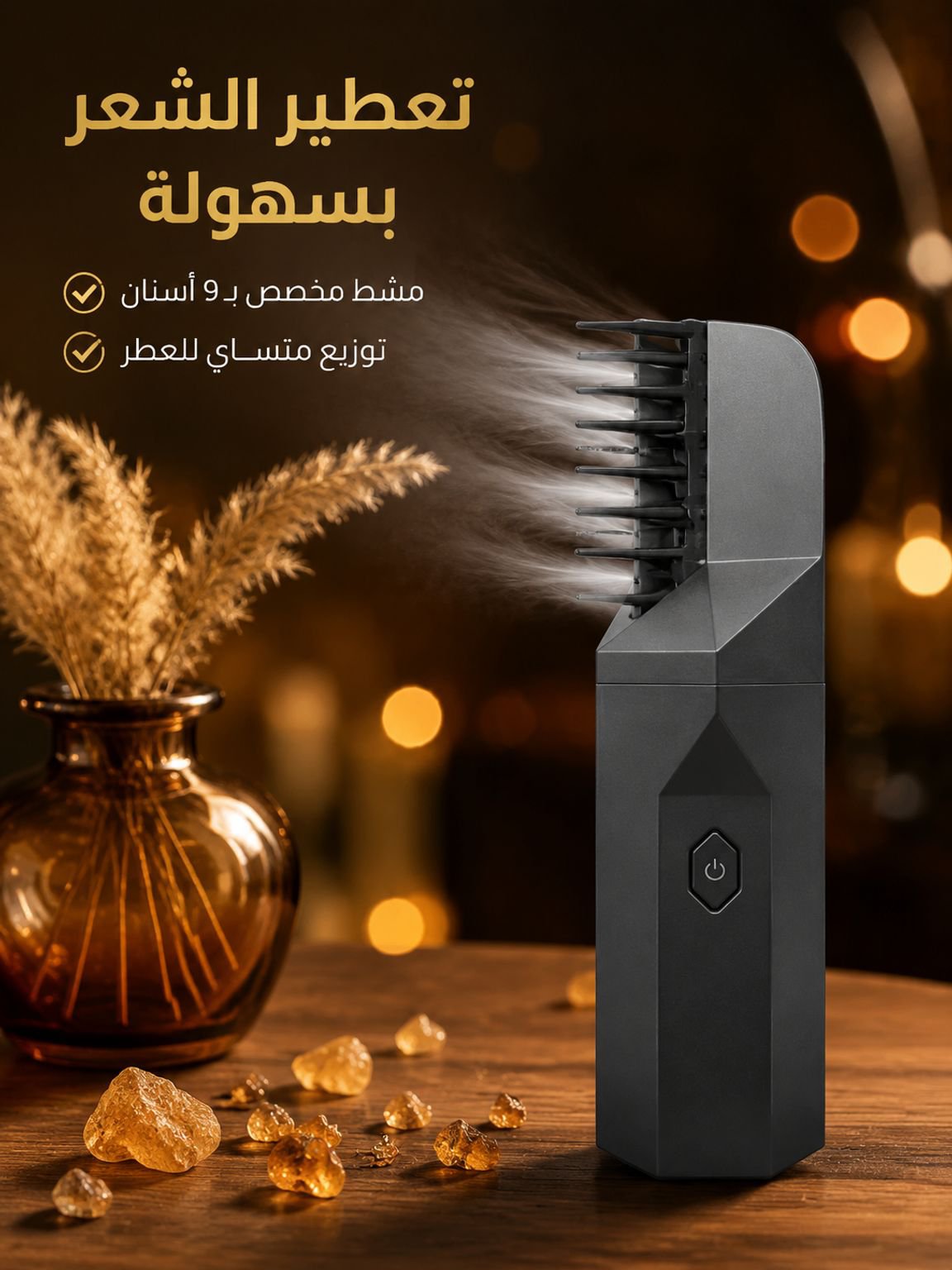 مجموعة موزع عطر محمول كهربائي مستورد فرنسي مع وظائف متعددة 