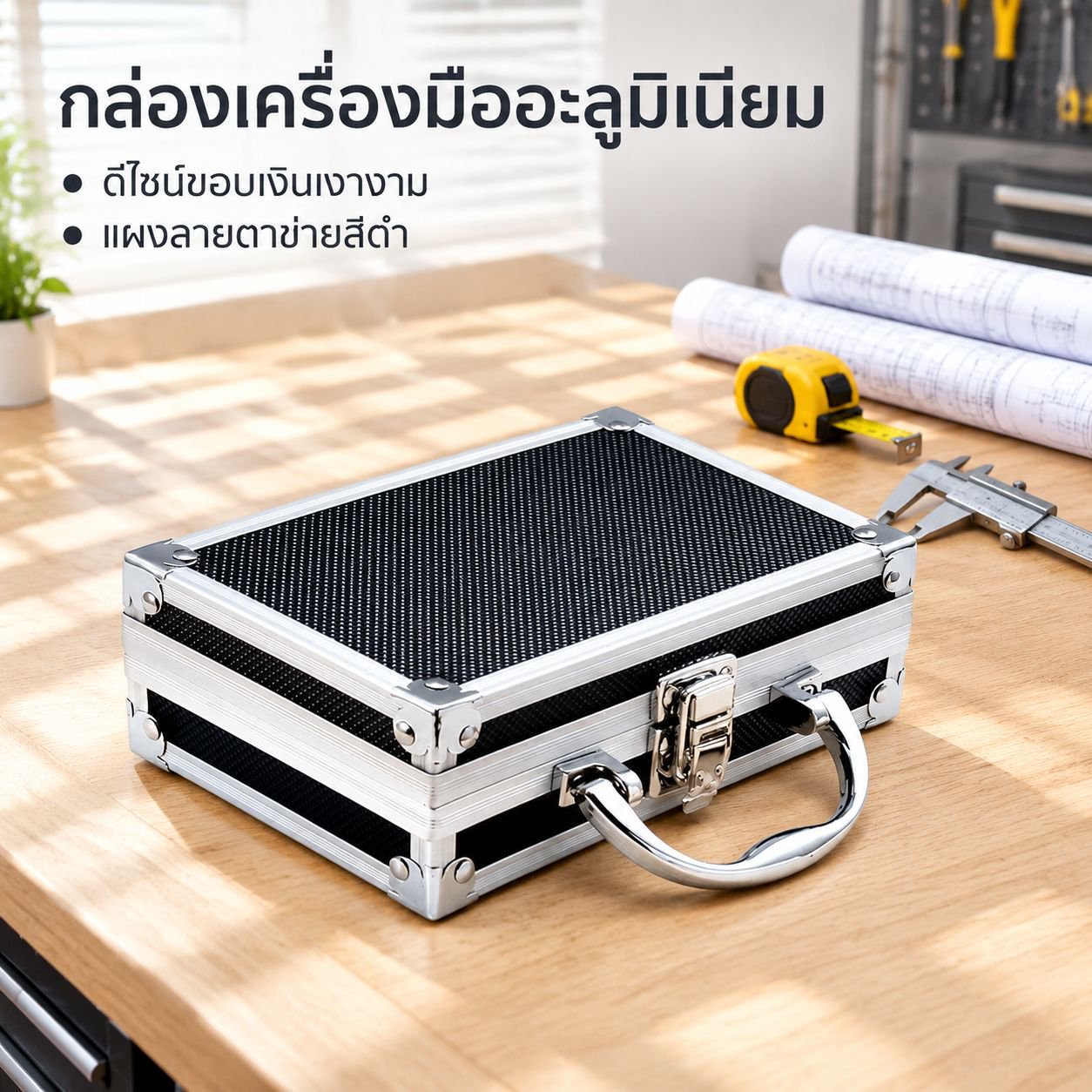กล่องเครื่องมืออเนกประสงค์อลูมิเนียม