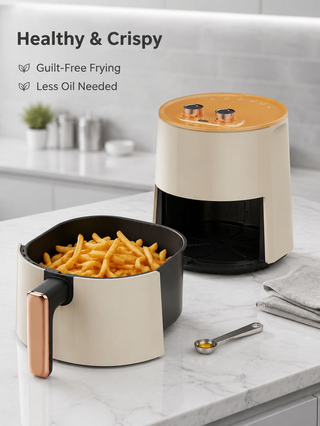 Oil-Free Healthy Multifunction Air Fryer