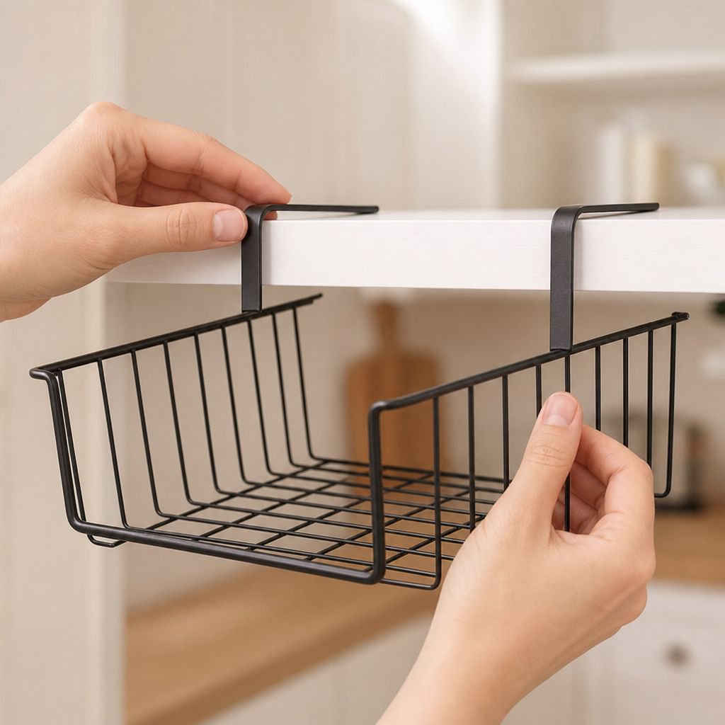 No-drill Installation Kitchen Storage Rack